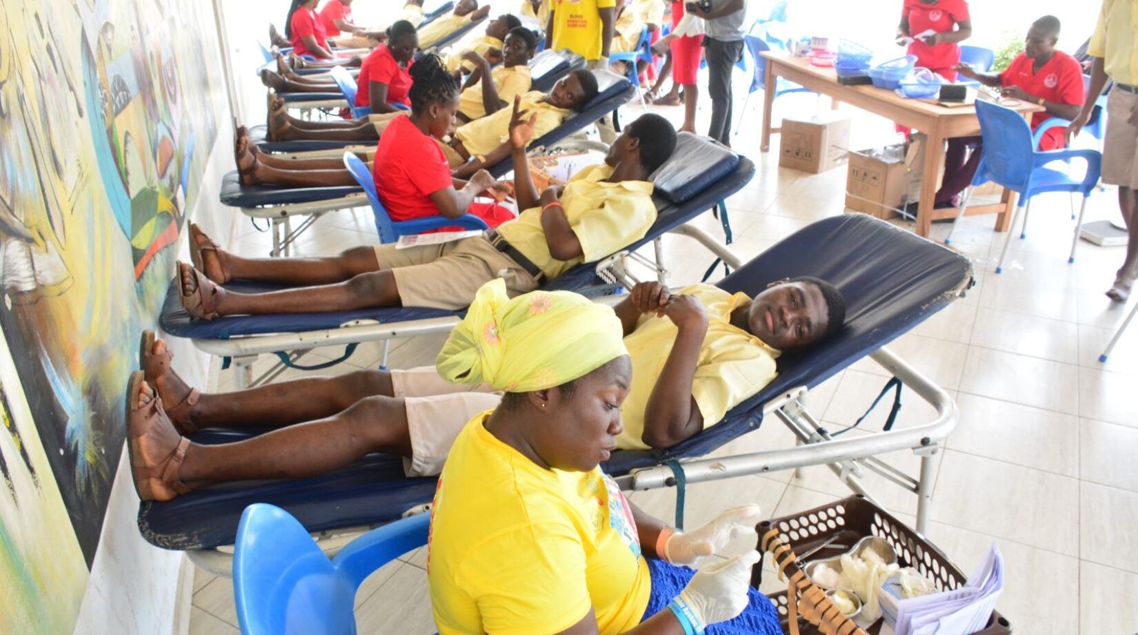 NATIONAL BLOOD SERVICE COMMENDS MTN GHANA FOUNDATION FOR LEADING NATIONWIDE NATIONAL BLOOD DONATION CAMPAIGN