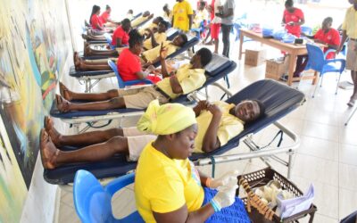 NATIONAL BLOOD SERVICE COMMENDS MTN GHANA FOUNDATION FOR LEADING  NATIONWIDE NATIONAL BLOOD DONATION CAMPAIGN