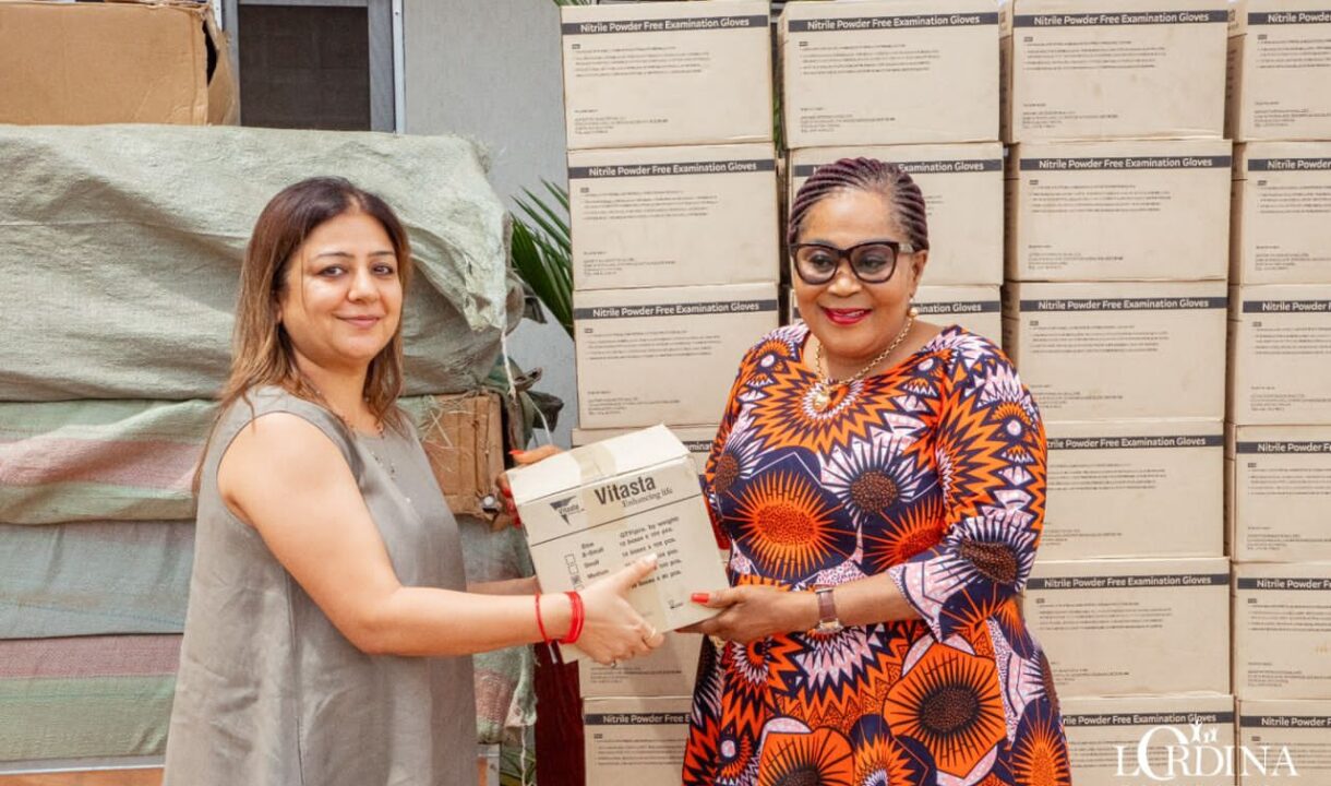 Lordina Foundation receives medical equipment from Advent International