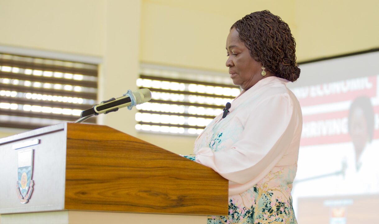 Exclusive: Pictures and  Video from International Women’s Day with Prof. Naana Jane Opoku-Agyemang at the School of Graduate Studies Auditorium,UCC.