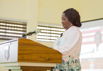 Exclusive: Pictures and  Video from International Women’s Day with Prof. Naana Jane Opoku-Agyemang at the School of Graduate Studies Auditorium,UCC.