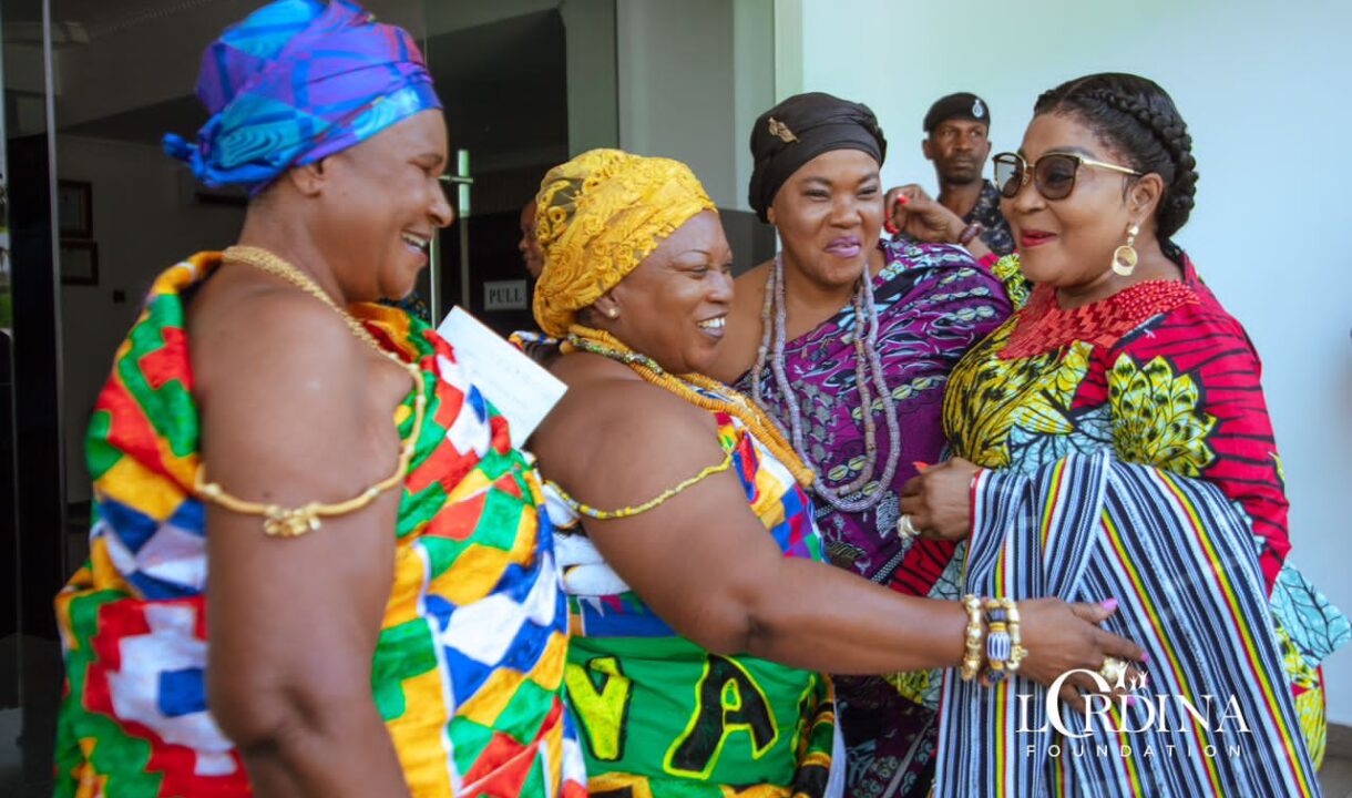 Mrs Lordina Mahama pushes for inclusion as she interacts with queen mothers to celebrate Women’s Day.