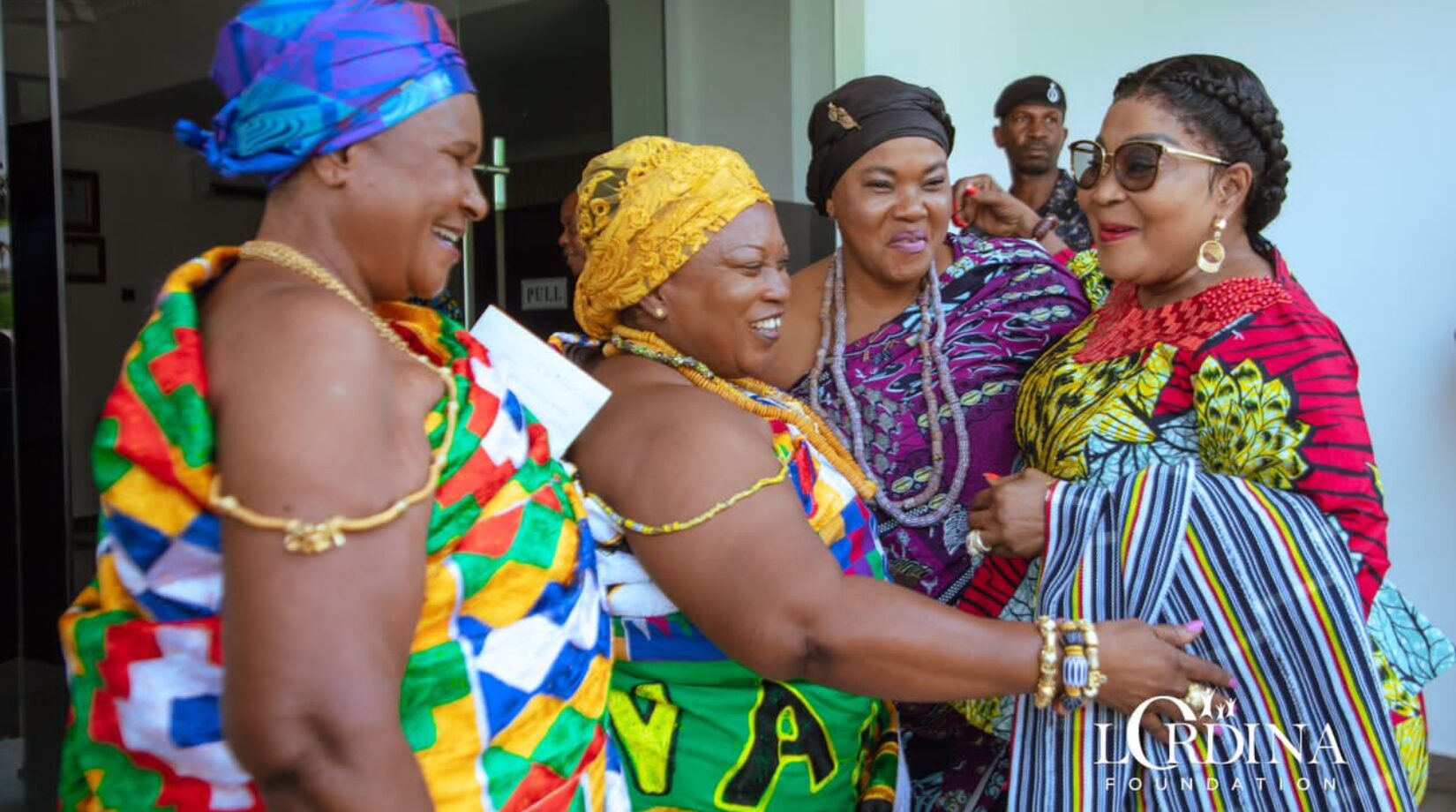 Mrs Lordina Mahama pushes for inclusion as she interacts with queen mothers to celebrate Women’s Day.