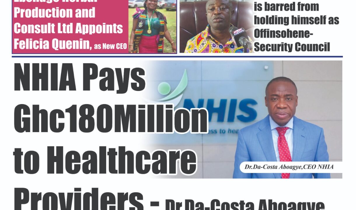 Wednesday,27th March,2024 Edition of The New Trust Newspaper