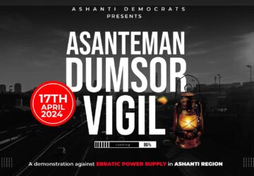 We’re Ready to Join Ashanti Democrats’ Night Vigil in Demand for Reliable Power – Some K’si Residents