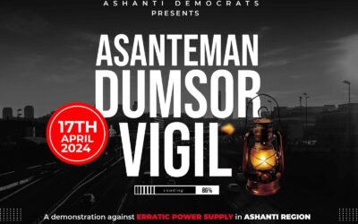 We’re Ready to Join Ashanti Democrats’ Night Vigil in Demand for Reliable Power – Some K’si Residents