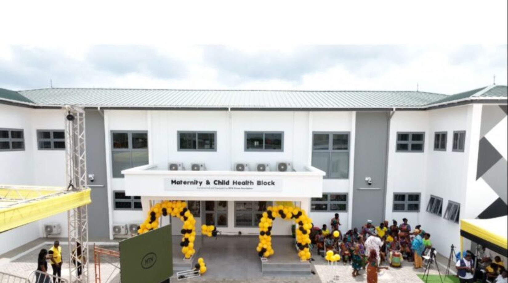 MTN Ghana Foundation Hands Over 60 Bed Maternity and NICU for Keta Hospital 