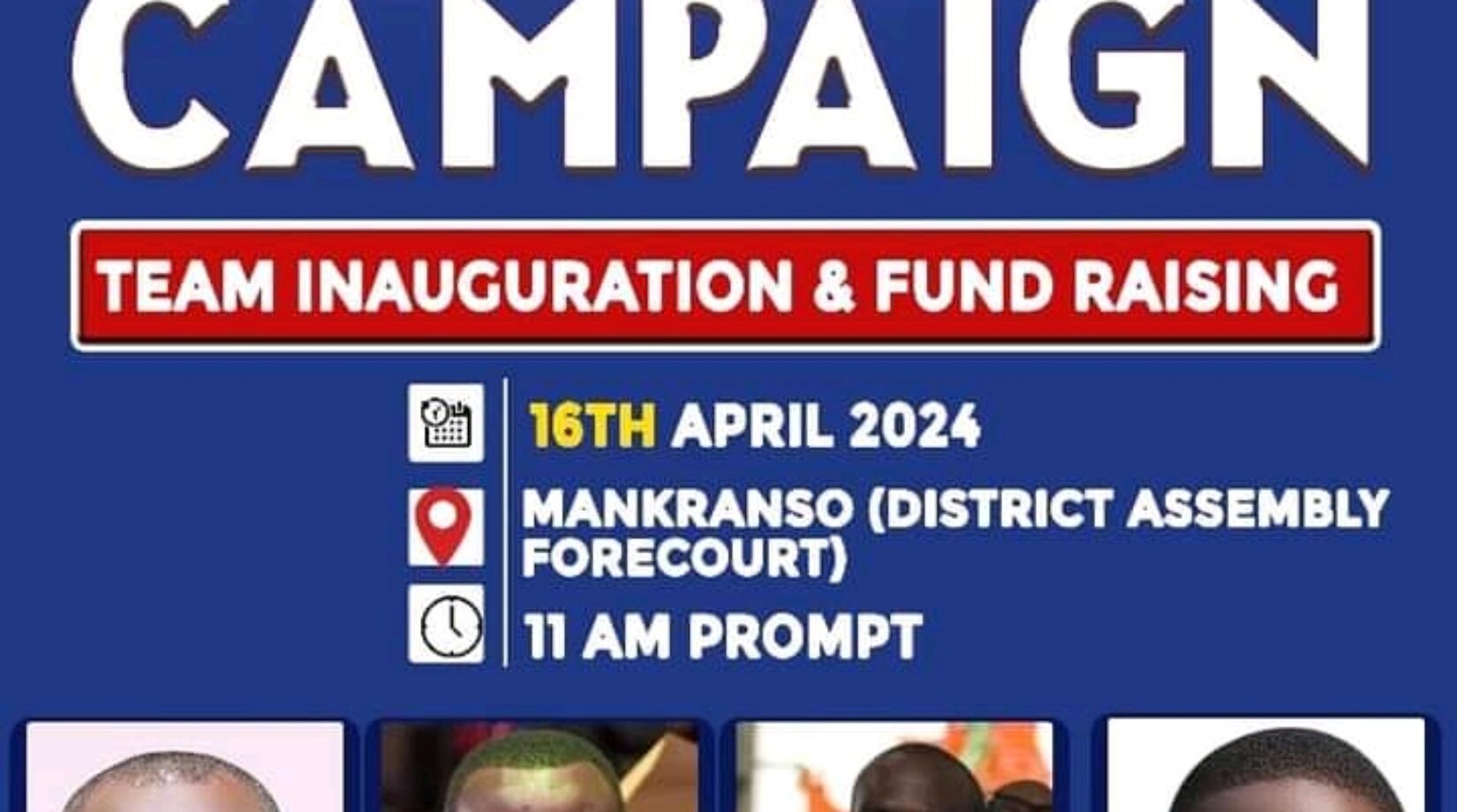 Ahafo Ano South West Campaign Team To Be Inaugurated