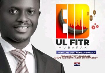 Eid Ul-Fitr:Ahafo Ano South West NPP PC Pens Goodwill Message to Muslims