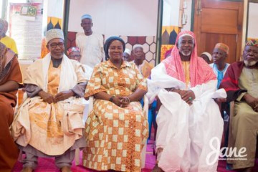 Prof. Jane Opoku Agyemang Donates to Central Regional Muslim Council ahead of Eid-Ul- Fitr