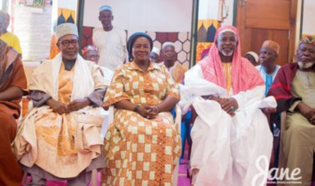 Prof. Jane Opoku Agyemang Donates to Central Regional Muslim Council ahead of Eid-Ul- Fitr