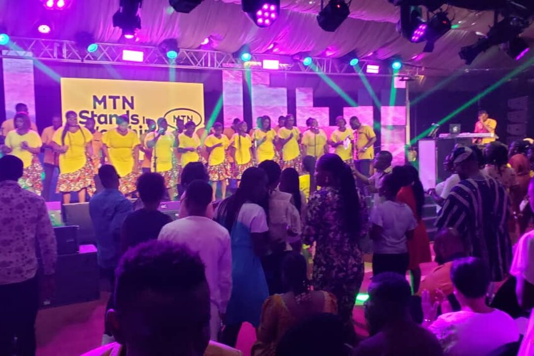 Mammoth Crowd Besiege MTN Stands in Worship Concert in Kumasi