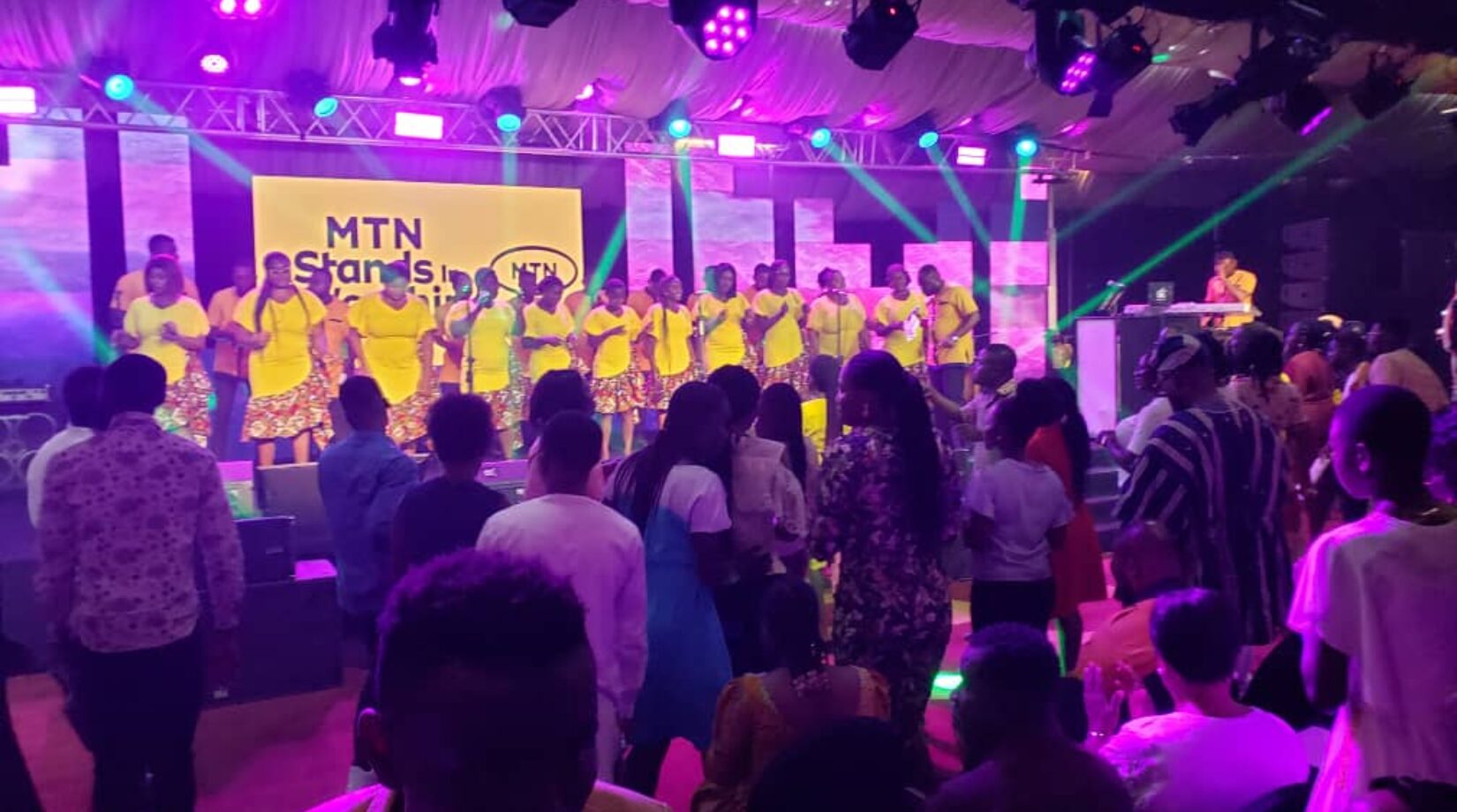 Mammoth Crowd Besiege MTN Stands in Worship Concert in Kumasi