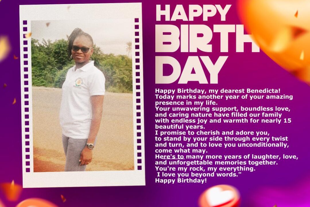 Zoomlion’s Senior Communications Specialist Pens Lovely Words to Celebrates Wife’s Birthday