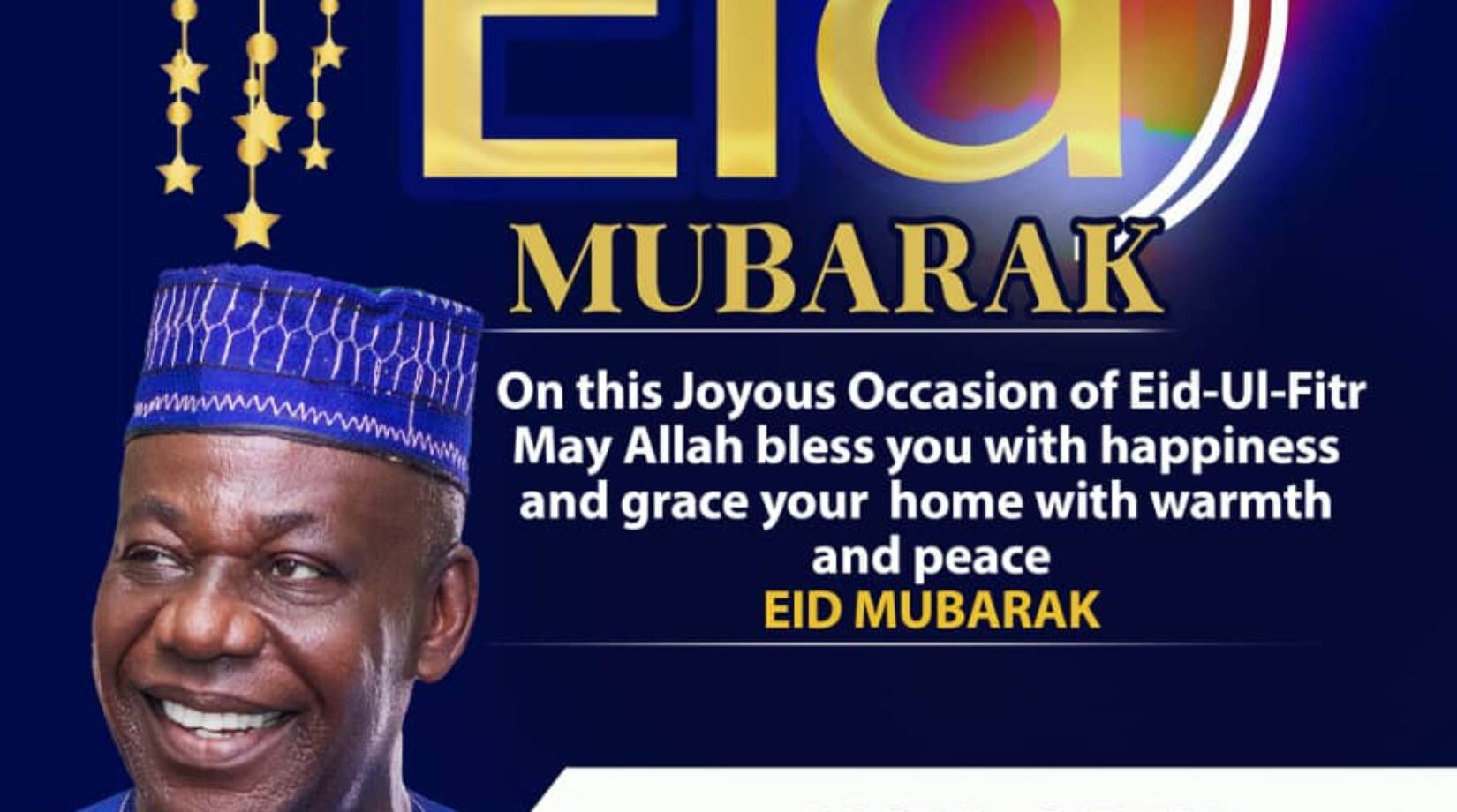 Seth Osei Akoto Wishes all Muslims Happy Eid UI Mubarak
