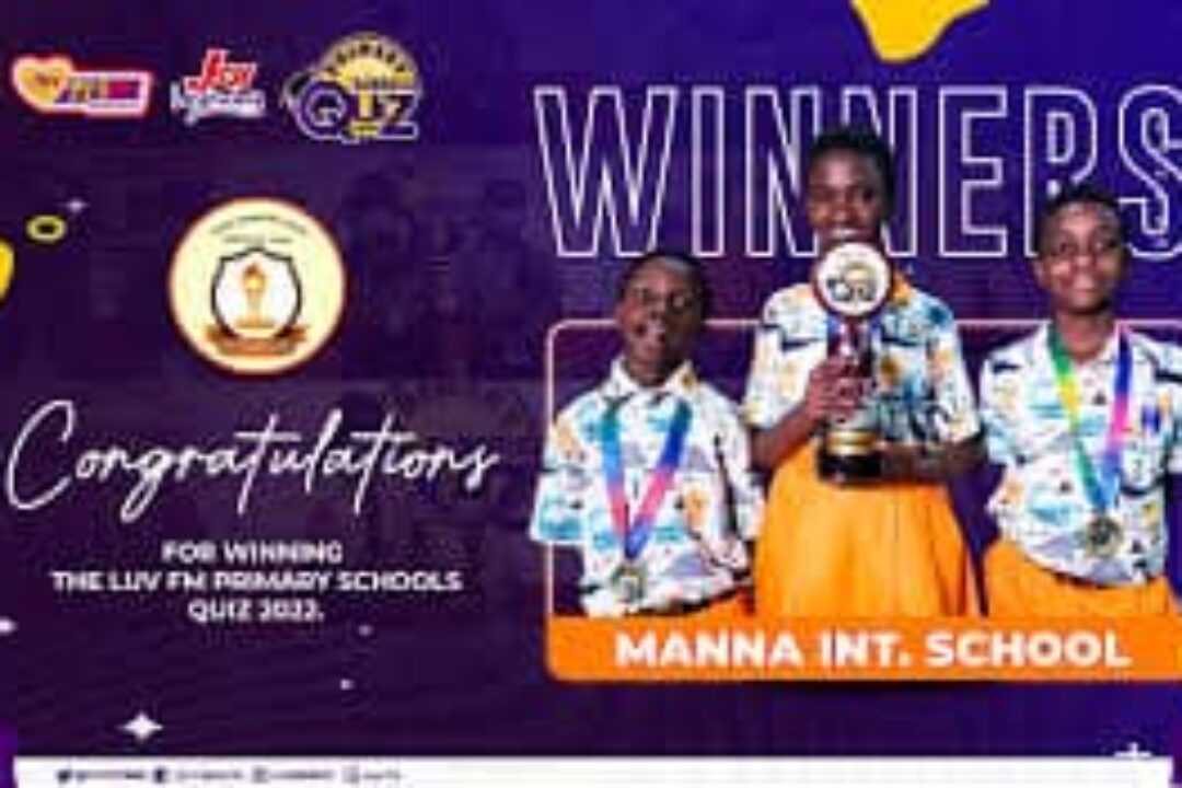 Manna International School Adjudged Best Basic School In Ashanti Region