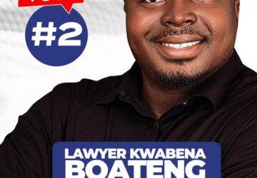 Stand with me and NPP to retain our majority in Parliament – Lawyer Kwabena Boateng appeals to Ejisu voters