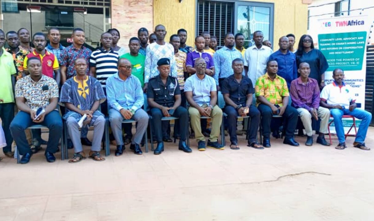 Seven Regions benefit from series of community-level advocacy and training workshops on Ghana’s Mining Laws and Reforms