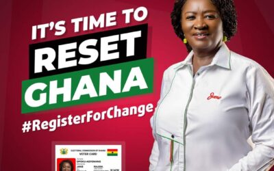 Prof.Naana Jane Opoku Agyemang writes on ongoing voter’s registration exercise