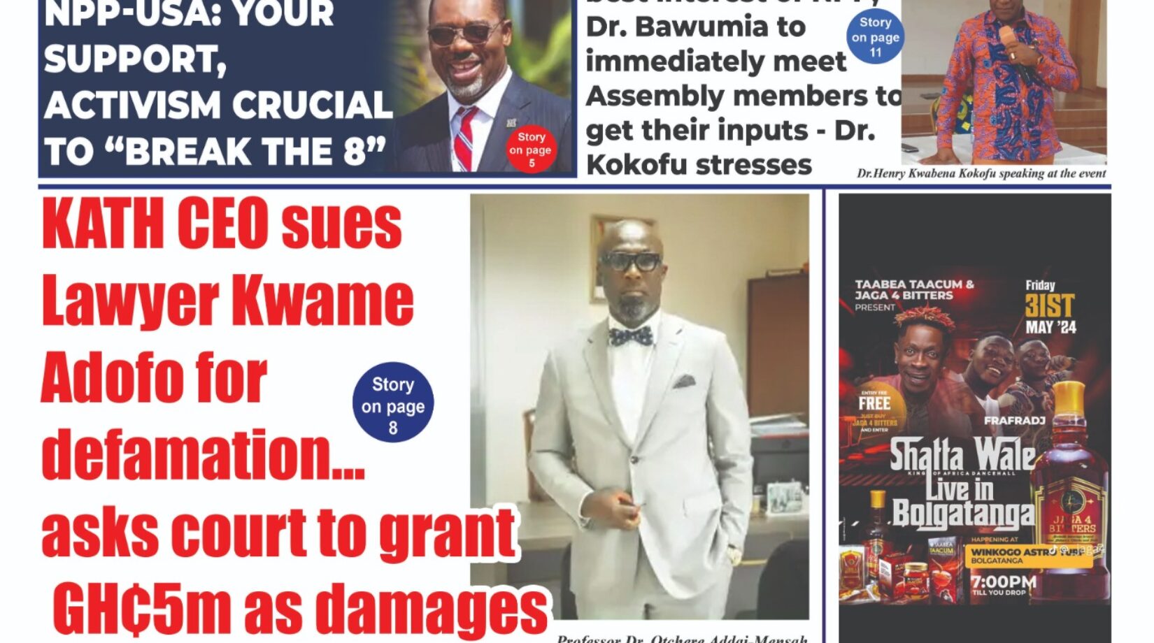 The New Trust Newspaper, Thursday,30th May,2024 Edition