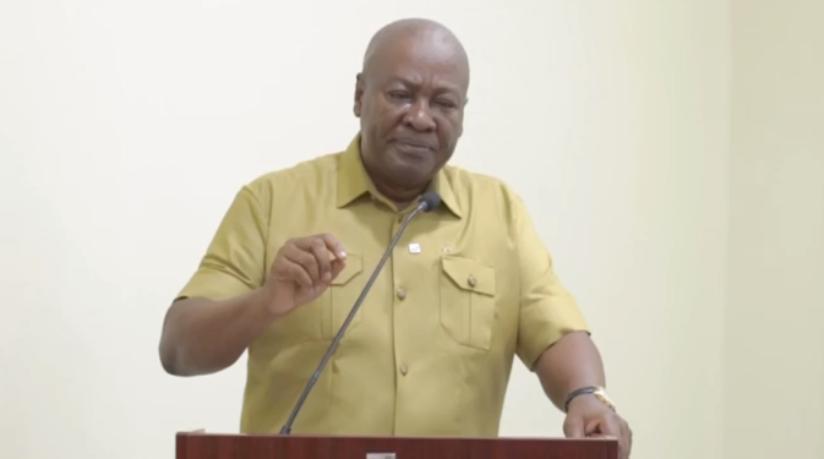 Speak out on 2024 electoral concerns – Mahama to Church leaders