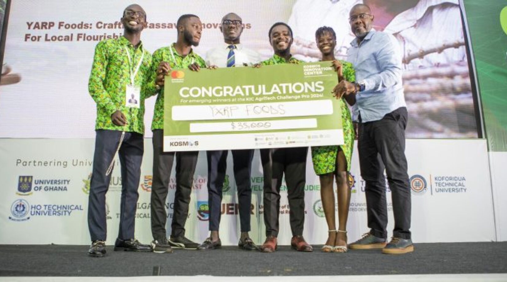 Kosmos Innovation Center and Mastercard Foundation announce winners of AgriTech Challenge Pro