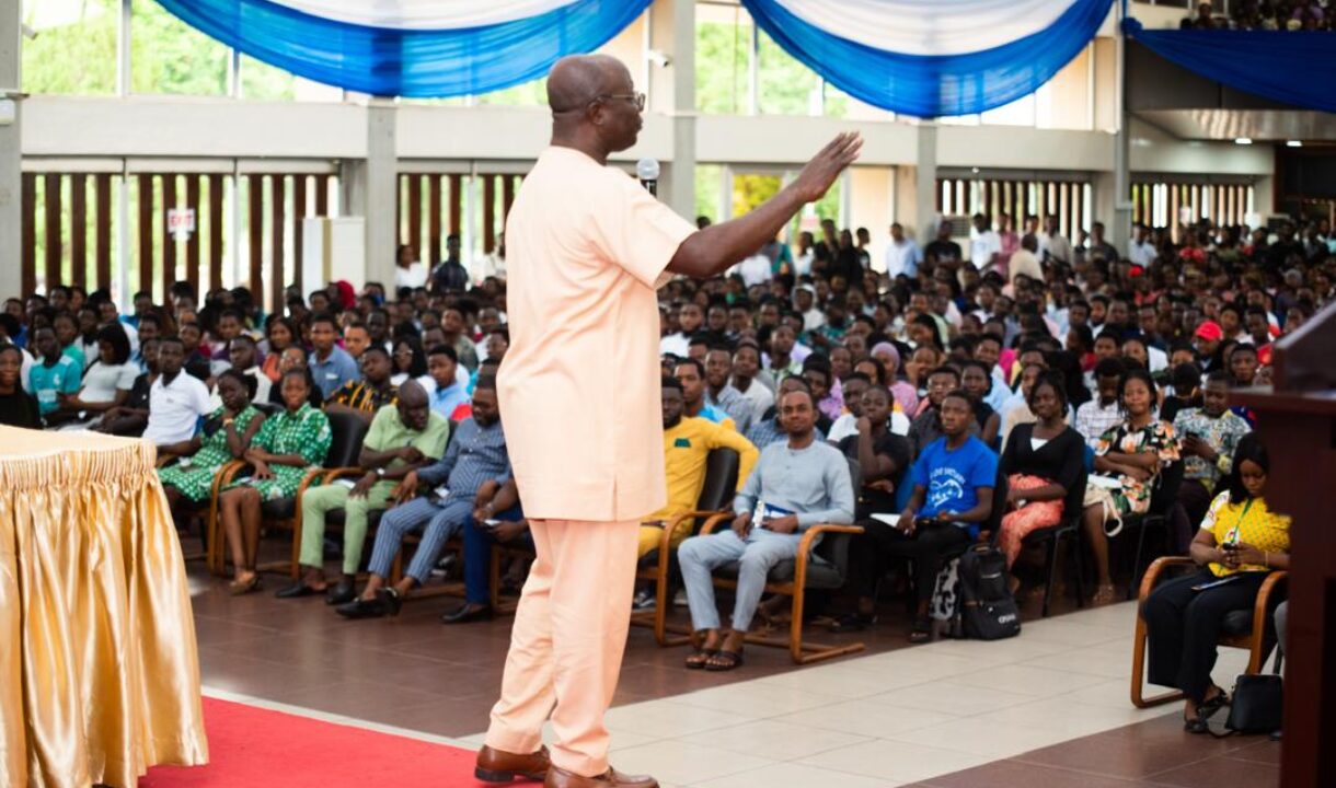 Exclusive Pictures:NSS holds On-Campus Pre-service orientation programme for KNUST final-year students