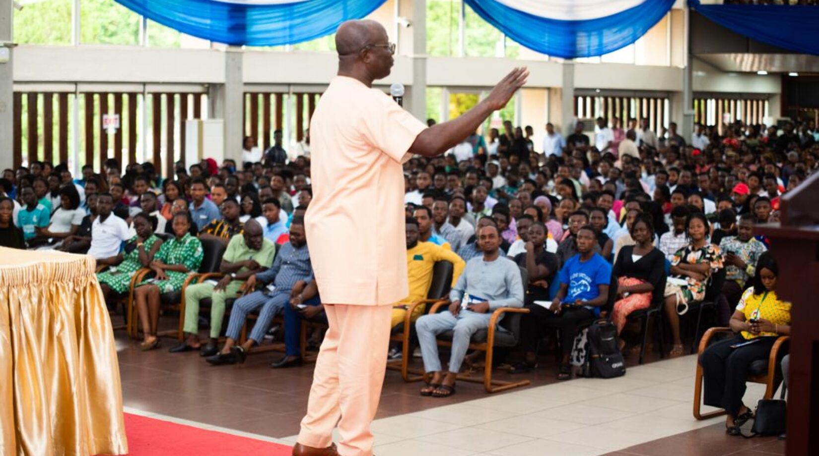 Exclusive Pictures:NSS holds On-Campus Pre-service orientation programme for KNUST final-year students