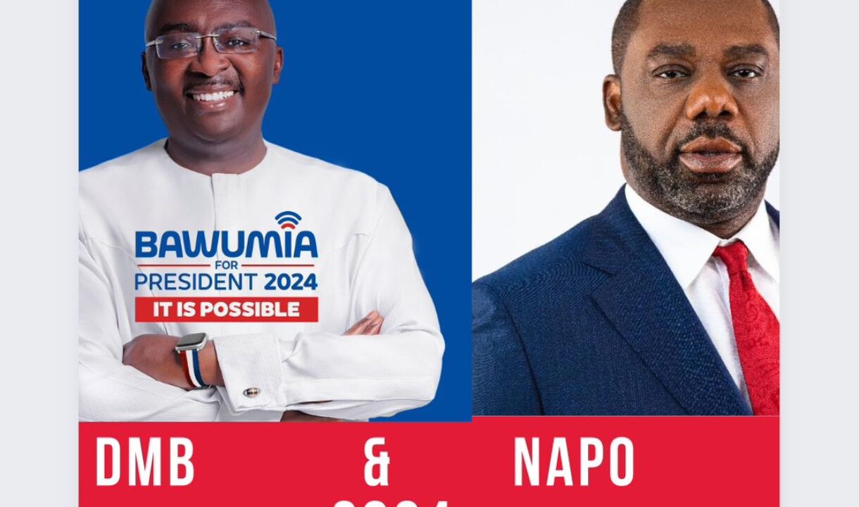 Napo favourite to be named Bawumia’s running mate…as Onyinah, Frema, Adutwum ‘dropped’ – Report