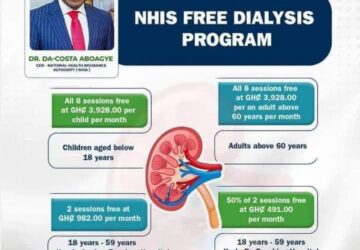 GOV’T ROLLS OUT FREE DIALYSIS TREATMENT FOR CHILDREN UNDER 18, AGED ABOVE 60