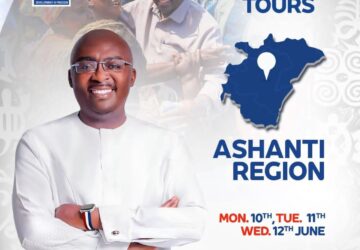 Bawumia fever grips Ashanti Region…as he begins three-day tour today