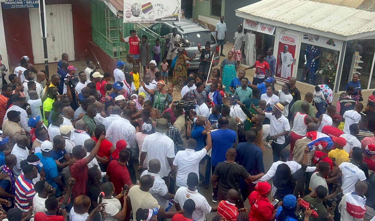 Pictures & Video:Bawumia Shakes Kumasi