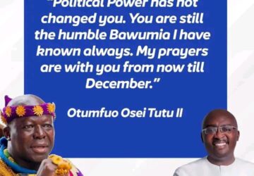Video:Otumfuo commends Bawumia’s humility, respect for all