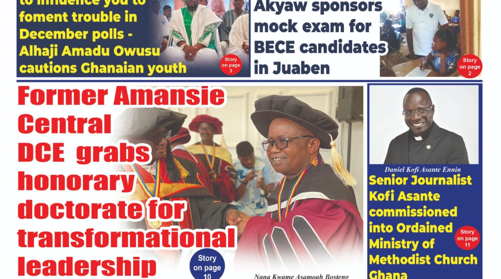 The New Trust Newspaper, Monday,24th June,2024 Edition