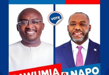 2024 Polls:Dr.Bawumia presents Napo’s name as choice of running mate to Akufo-Addo
