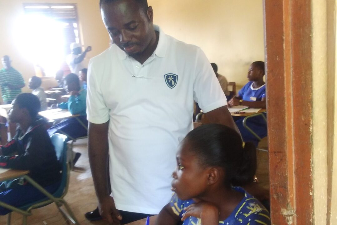 Francis Owusu-Akyaw sponsors mock exam for BECE candidates in Juaben