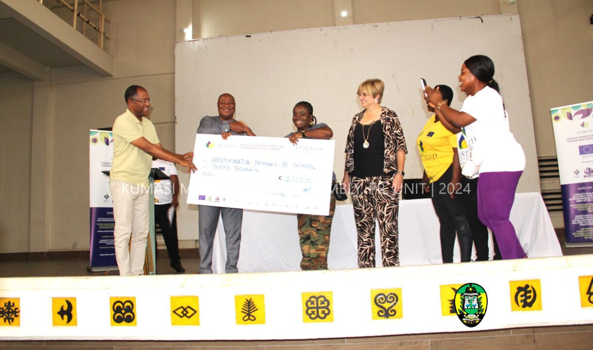 Amankwatia primary school grabs 3000 euros for winning KMA-Horesd inter-school waste segregation and recycling challenge