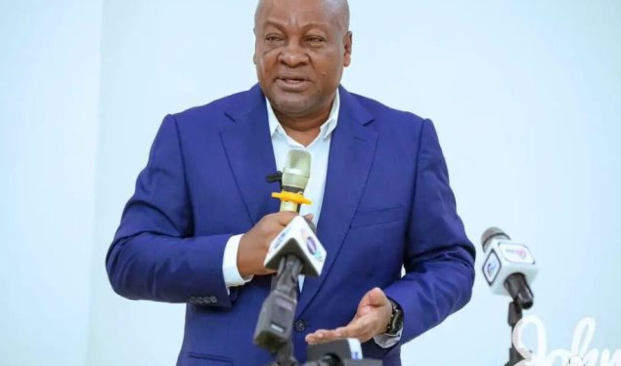 Mahama’s Kumasi declaration:I’ll ban mining in forest reserves if elected president