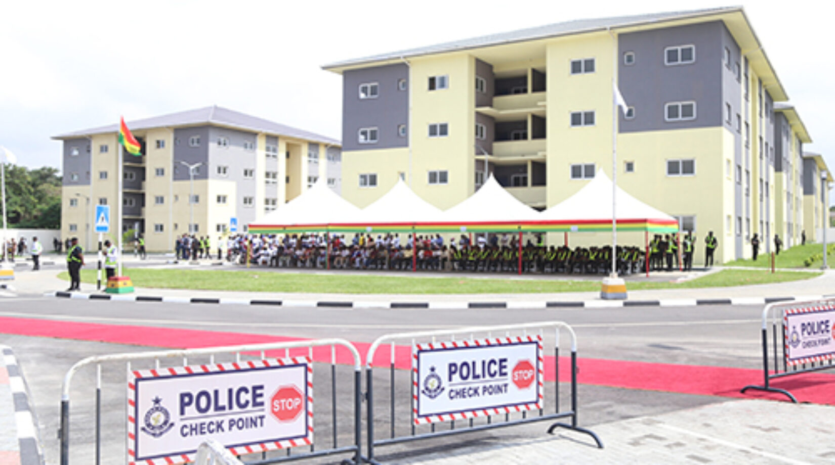 We pray NPP stay in power so we can also benefit from magnificent housing project – Young police officers in Ashanti declare