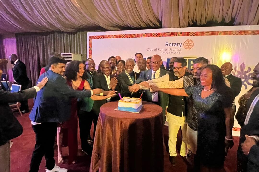 Rotary Club of Kumasi – Premier International inaugurated.