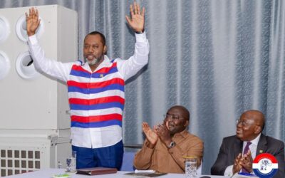 Napo’s confirmation as Bawuma’s running mate:Exclusive Pictures from NPP’s NEC meeting