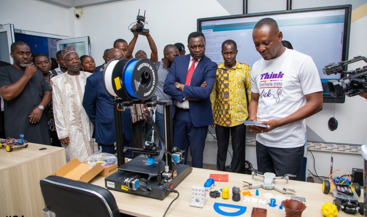 Dr Adutwum launches cybersecurity, Digital Forensic and AI Laboratory in Accra