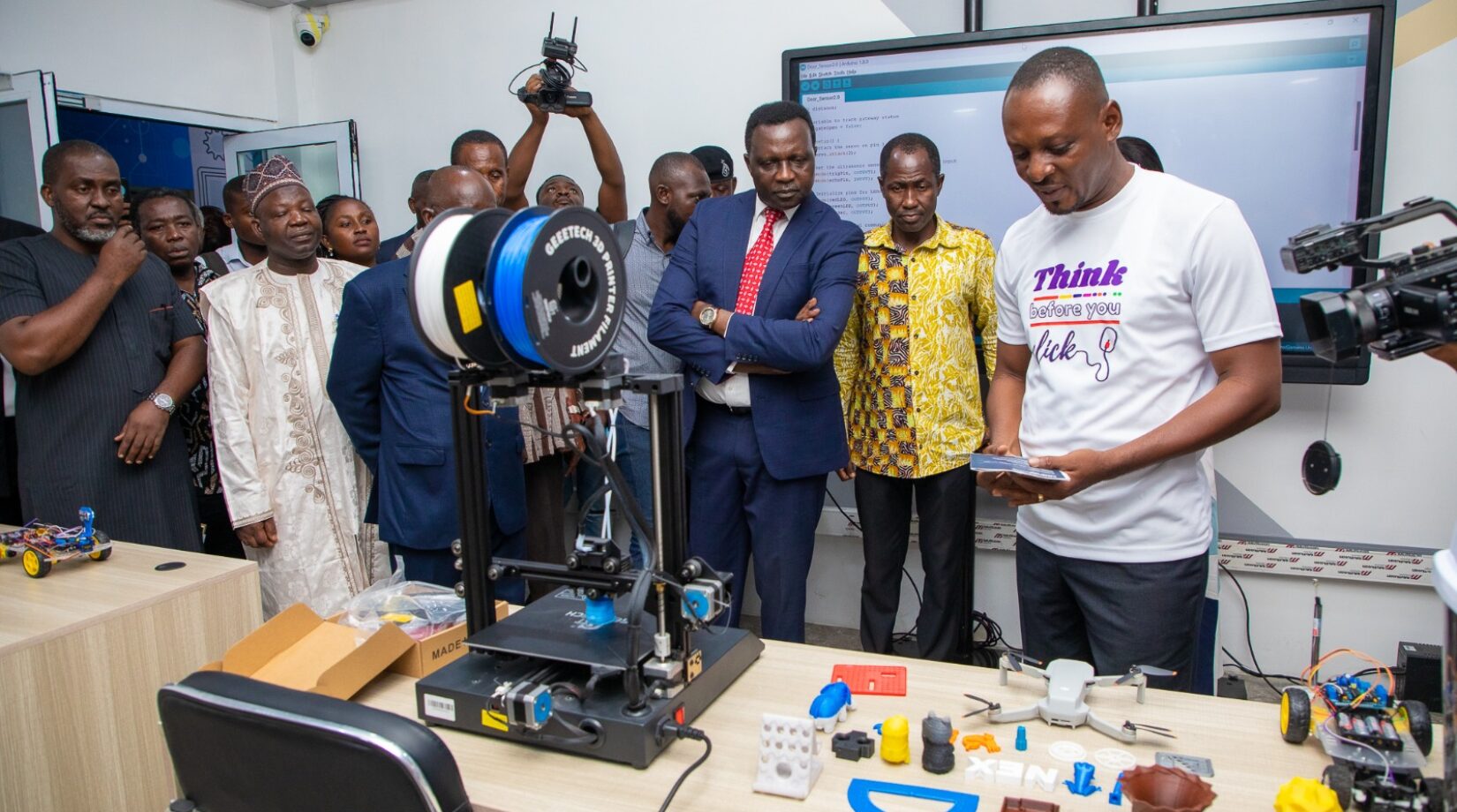 Dr Adutwum launches cybersecurity, Digital Forensic and AI Laboratory in Accra