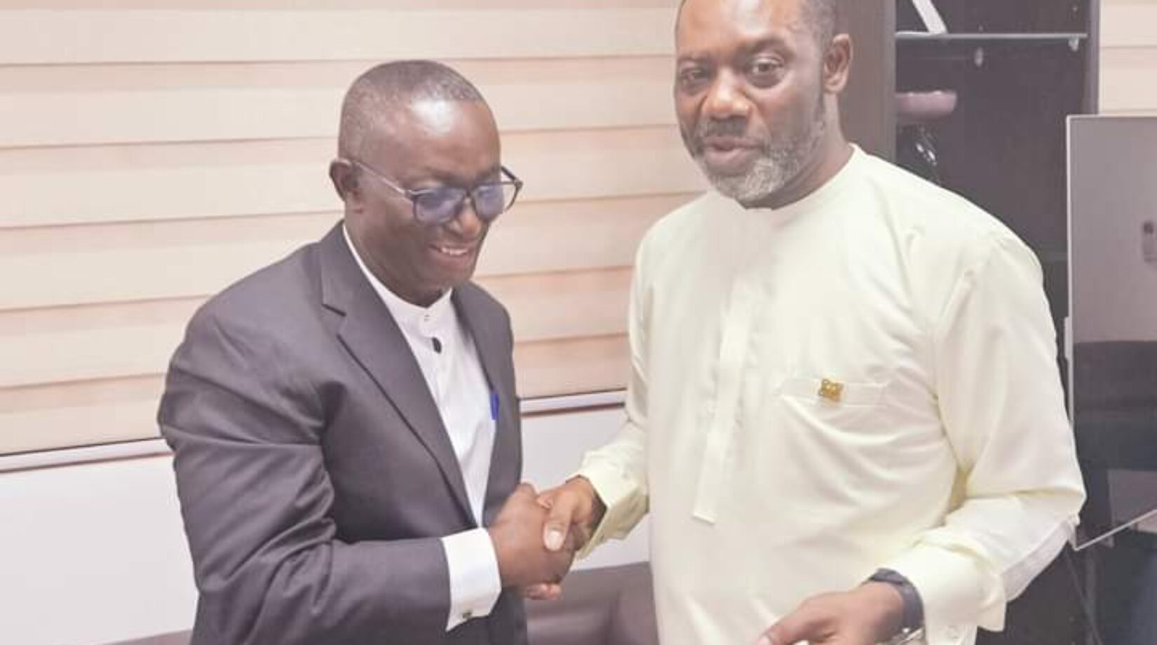 Exclusive Pictures:Napo engages Andy Appiah Kubi…