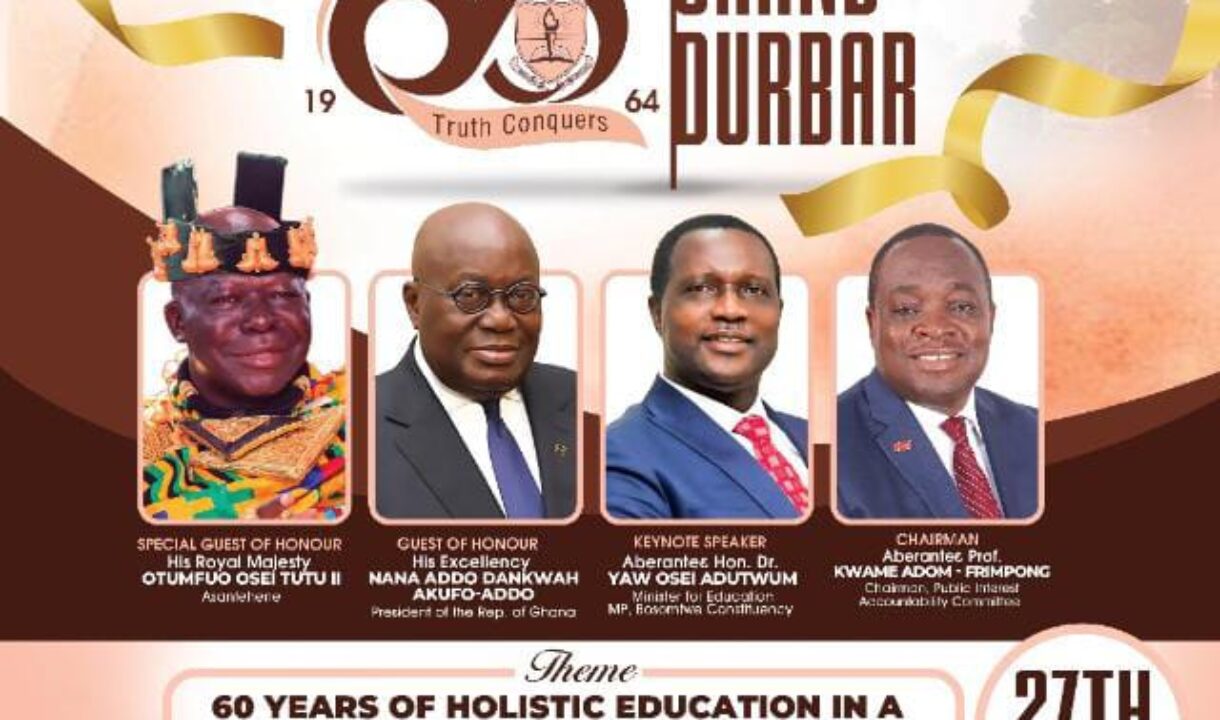 Kumasi High School Celebrates 60th Anniversary With President Akufo-Addo, Otumfuo On Saturday!