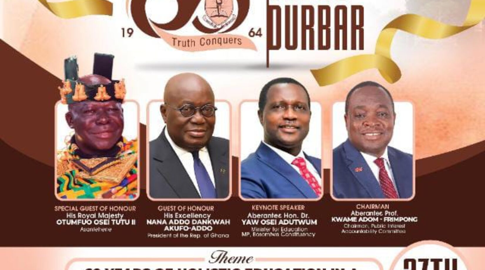 Kumasi High School Celebrates 60th Anniversary With President Akufo-Addo, Otumfuo On Saturday!