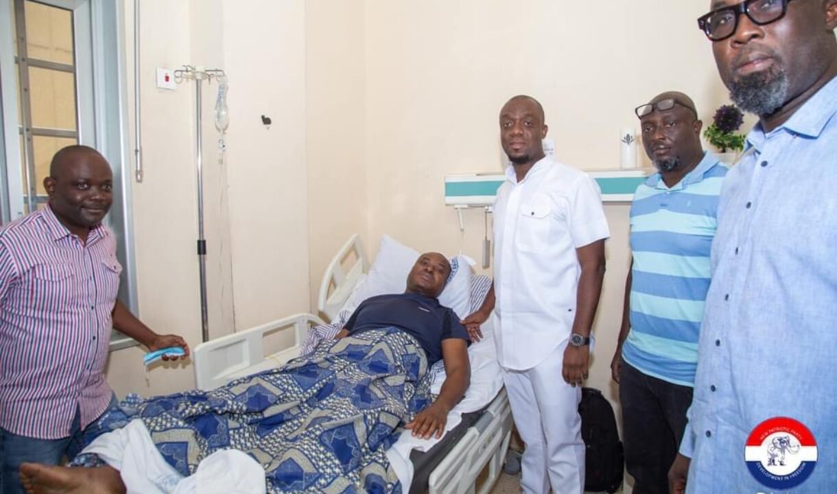 NPP GS VISITS RICHARD AHIAGBA,SAYS HE’S STABLE