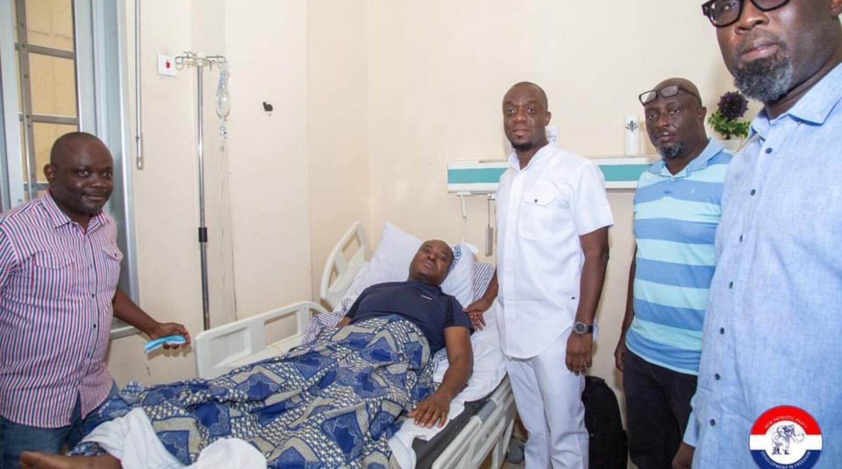 NPP GS VISITS RICHARD AHIAGBA,SAYS HE’S STABLE