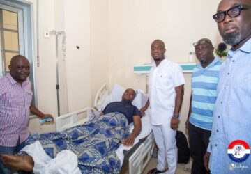 NPP GS VISITS RICHARD AHIAGBA,SAYS HE’S STABLE