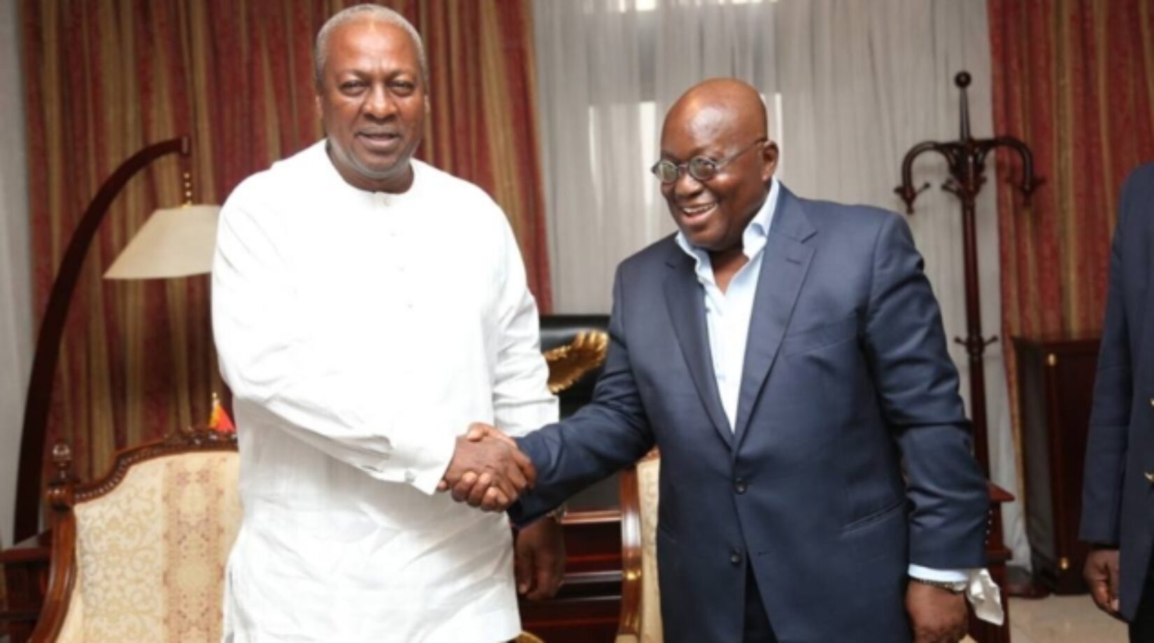 You’ll hand over to me once I’m elected; you can’t do anything else – Mahama to Pres.Akufo-Addo